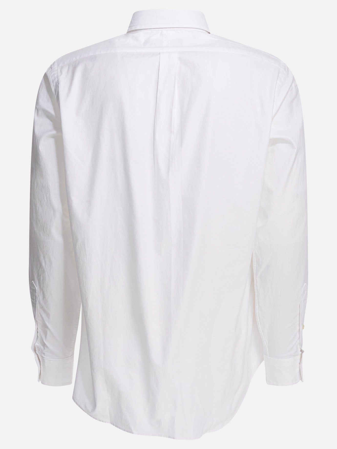 ralph lauren white dress shirt men Polo Ralph Lauren Men's Big and Tall Classic Fit Garment-Dyed Long-Sleeve Oxford Shirt