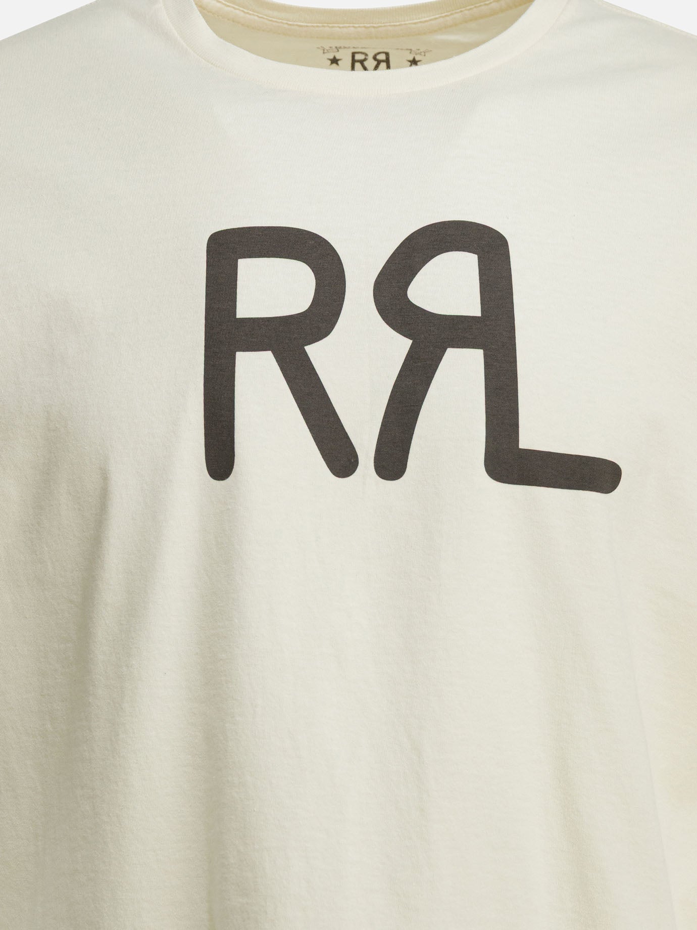 T-shirt girocollo 100% cotton  Bianco - RRL by Ralph Lauren Uomo | PDP | VIETTI Online Store | thumbnail_3