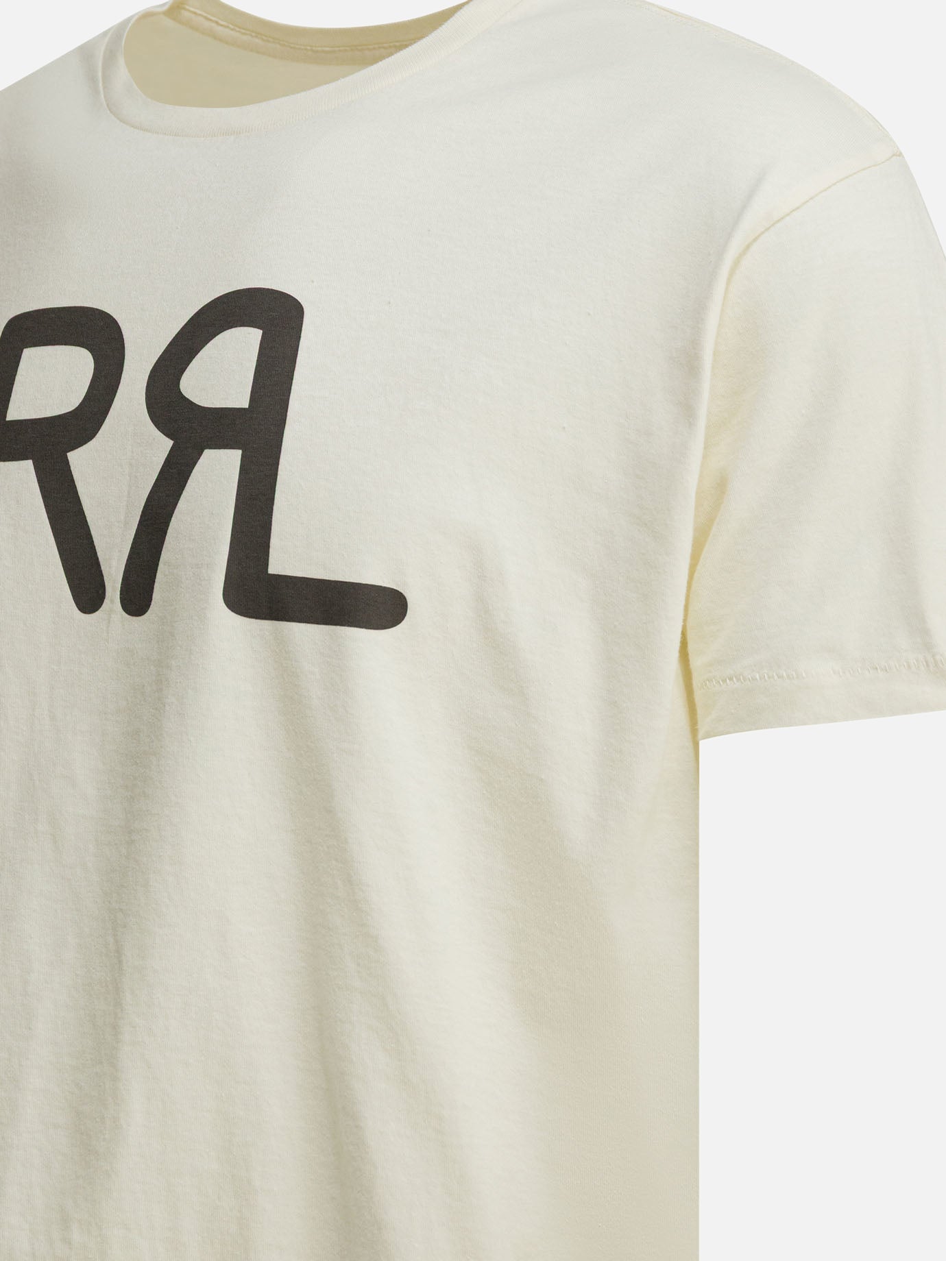 T-shirt girocollo 100% cotton  Bianco - RRL by Ralph Lauren Uomo | PDP | VIETTI Online Store | thumbnail_4