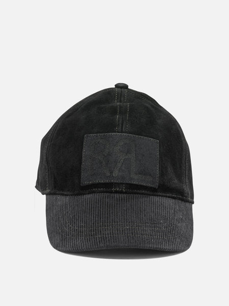 RRL by Ralph Lauren Suede baseball cap 782973971002 Black - Men