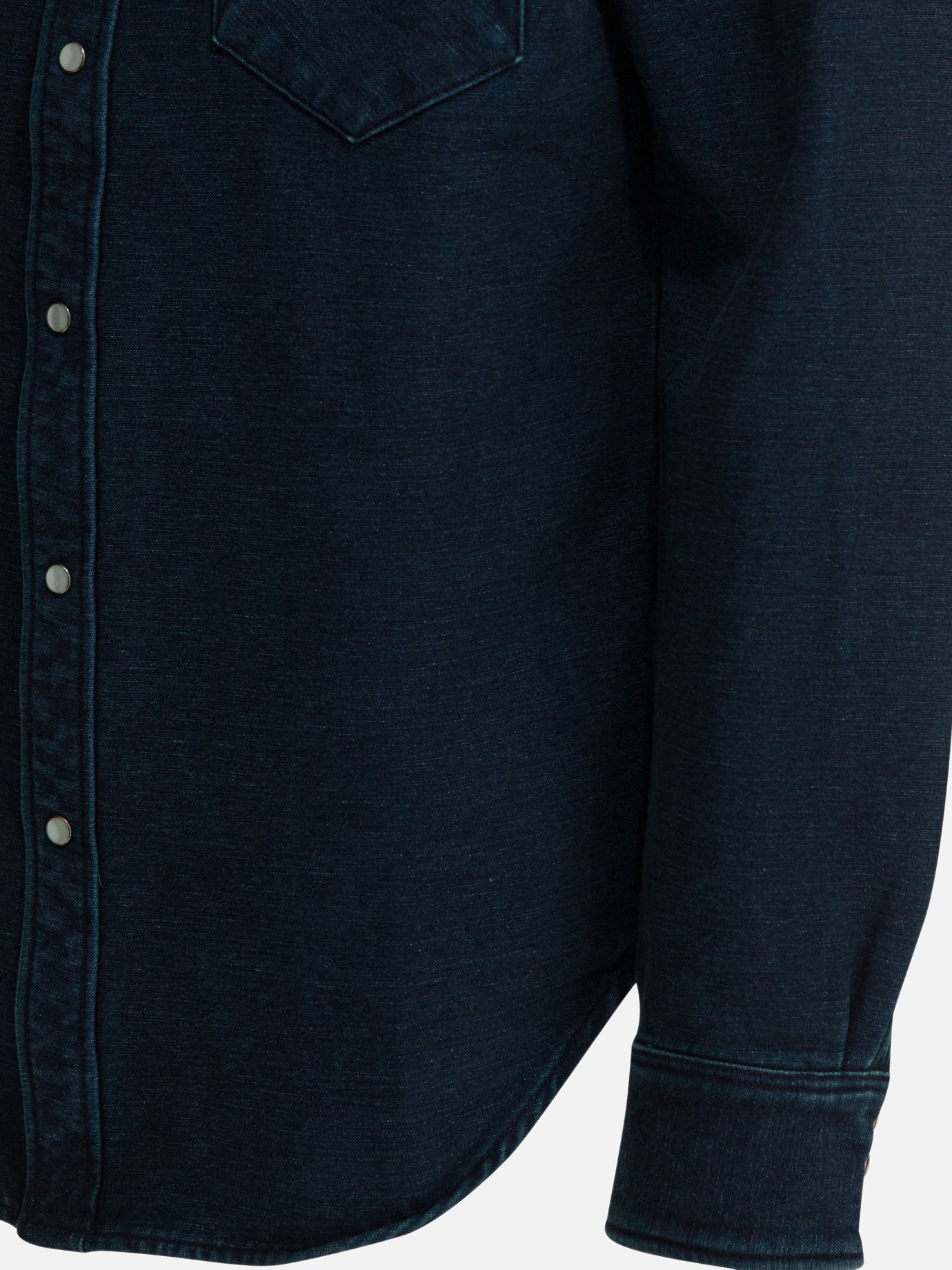 Casual shirts Solid colour  Blue - RRL by Ralph Lauren Men | PDP | VIETTI Online Store | thumbnail_4