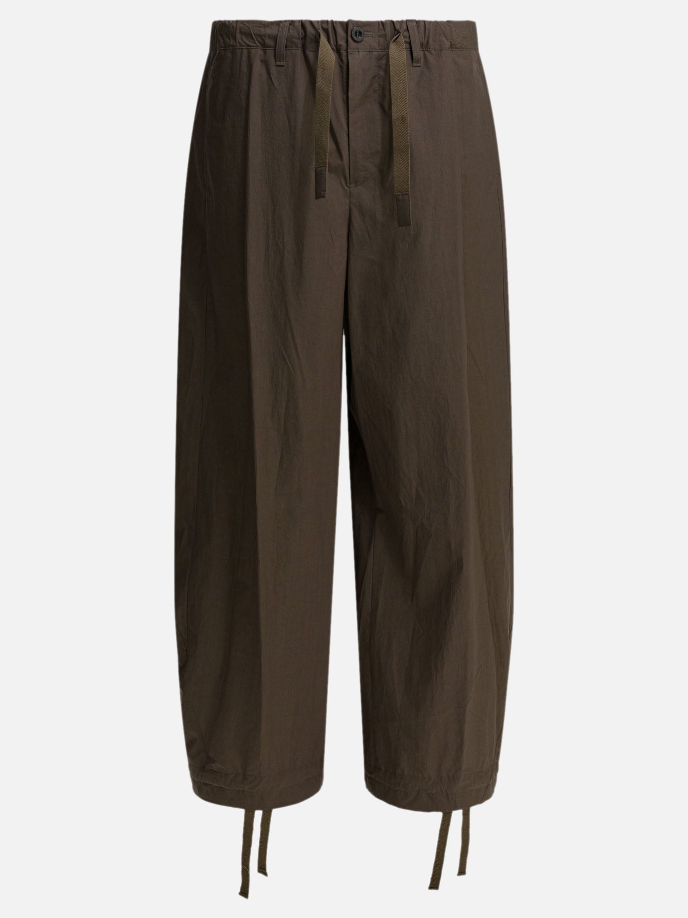 Leisure trousers Solid colour  Brown - Sacai Men | PDP | VIETTI Online Store | Zoom-Modal
