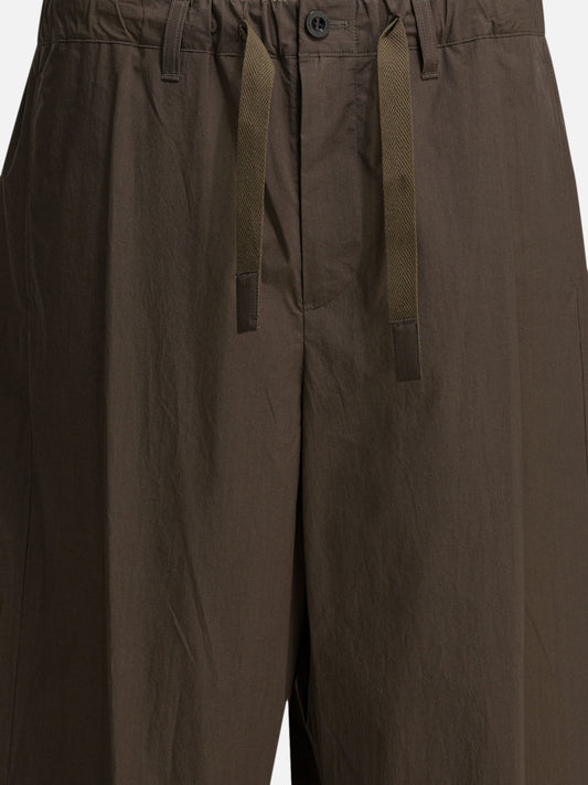 Sacai "Typewriter" casual pants Brown

