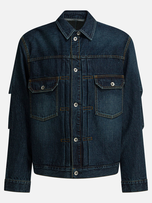 Sacai Denim jacket Blue

