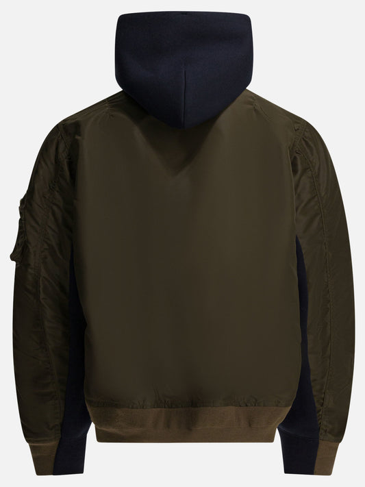 Giacche leggere & Trapuntate Solid colour  Blu - Sacai Uomo | VIETTI Online Store | 2
