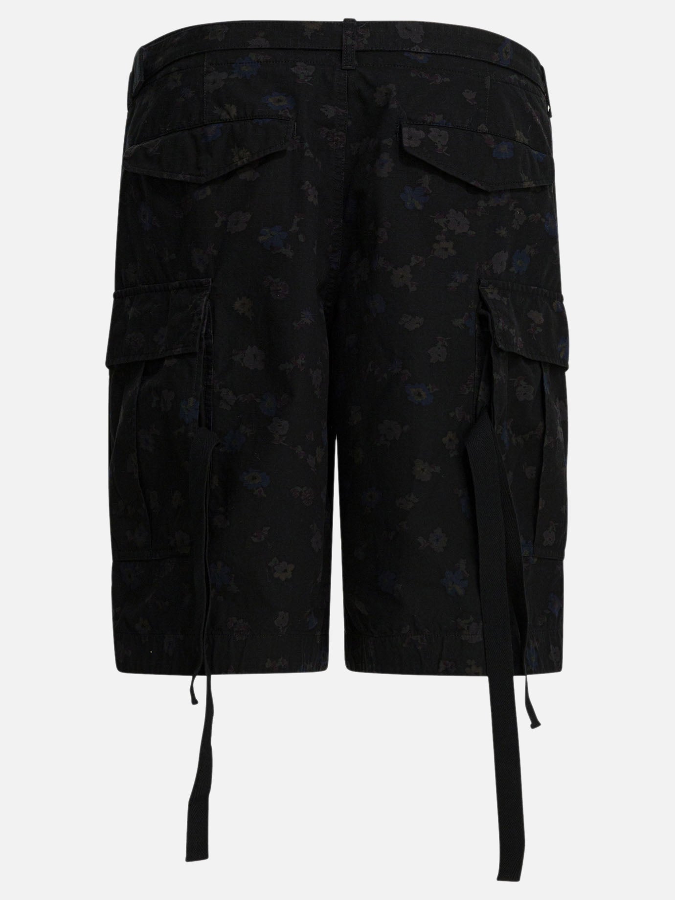 Cargo shorts Floral  Black - Sacai Men | PDP | VIETTI Online Store | Zoom-Modal_2
