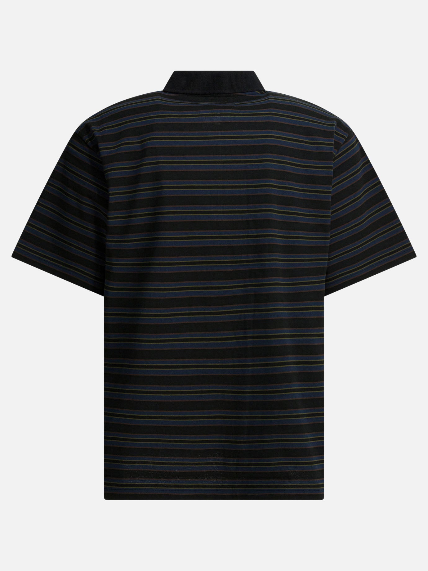 Polo shirts without buttons Striped  Black - Sacai Men | PDP | VIETTI Online Store | thumbnail_2