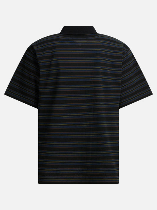 Polo shirts without buttons Striped  Black - Sacai Men | PLP | VIETTI Online Store | 2
