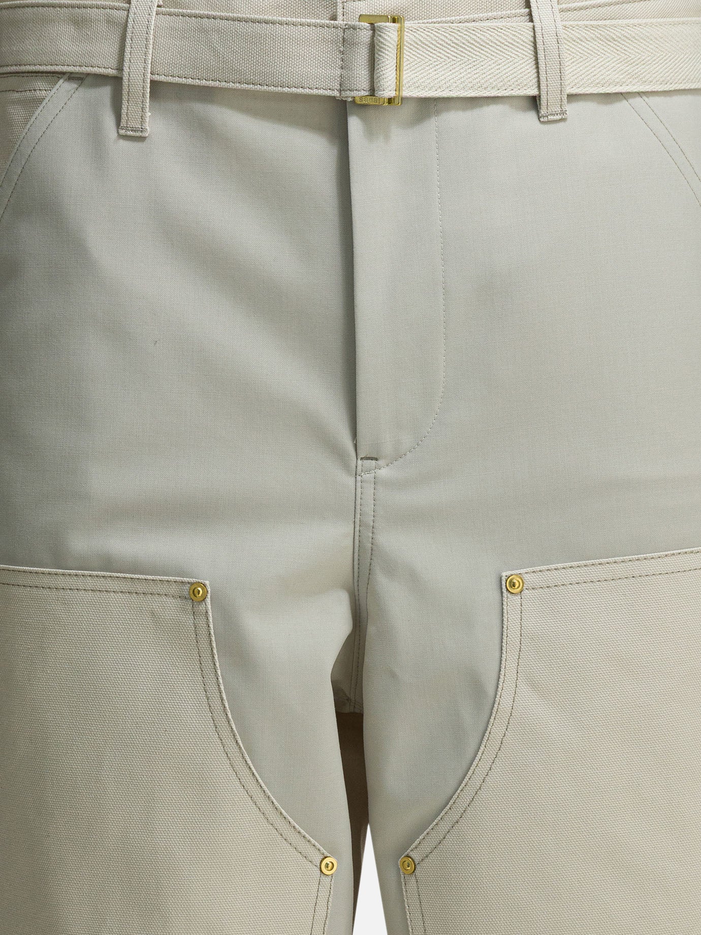 Cargo & parachute trousers Logo  White - Sacai Men | PDP | VIETTI Online Store | Zoom-Modal_3
