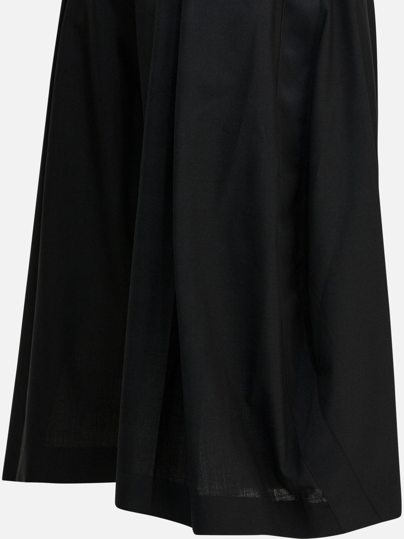 Pantaloni sartoriali Solid colour  Nero - Sacai Donna | PDP | VIETTI Online Store | thumbnail_4