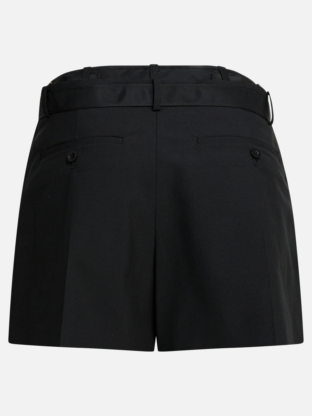 Sacai "Sacai X Suiting" formal shorts Black