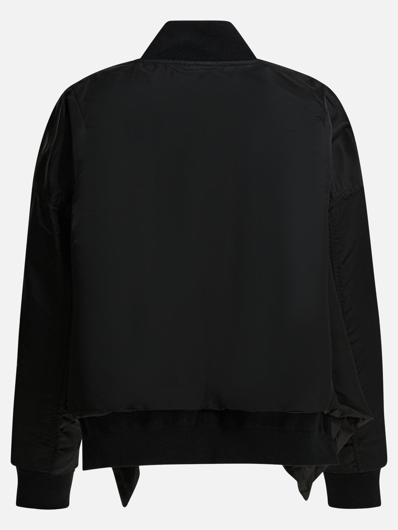 Bomber Solid colour  Nero - Sacai Donna | PDP | VIETTI Online Store | Zoom-Modal_2
