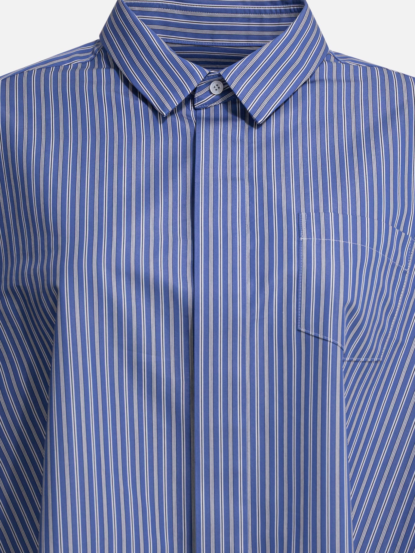 Casual shirts Striped  Light blue - Sacai Women | PDP | VIETTI Online Store | Zoom-Modal_3
