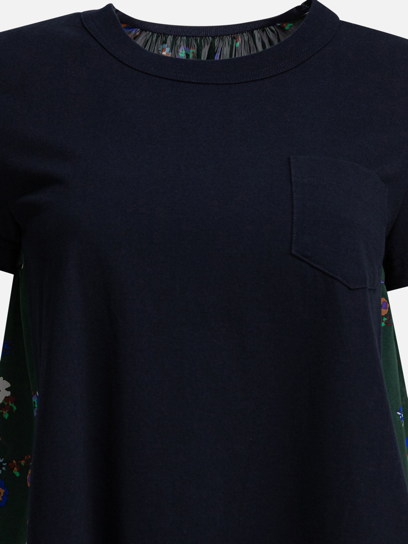 Crewneck t-shirts Floral  Blue - Sacai Women | PDP | VIETTI Online Store | Zoom-Modal_3
