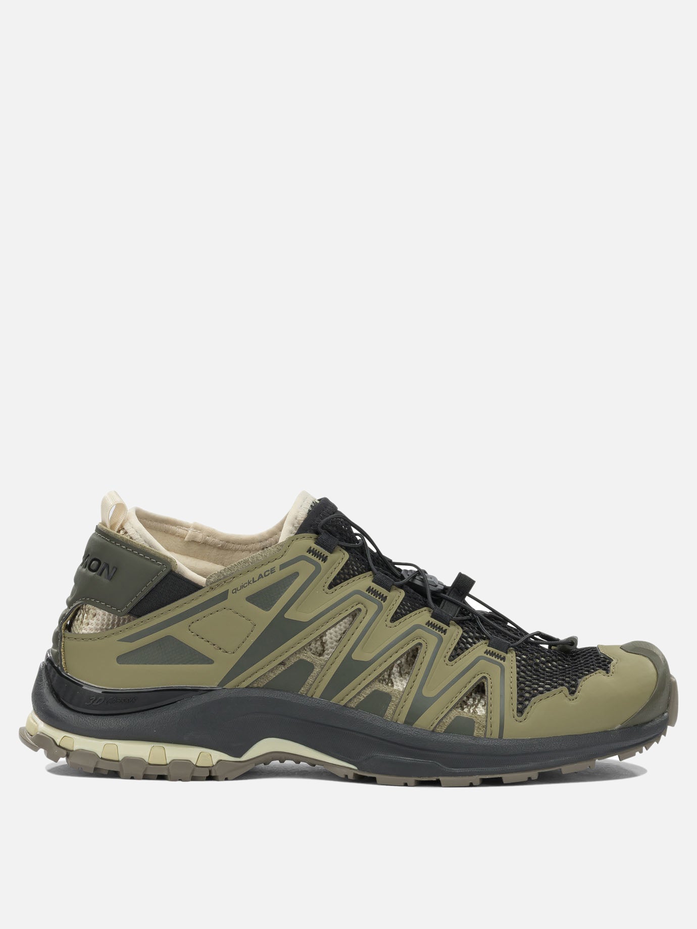 Low top sneakers 100% fabric - 100% rubber  Green - Salomon Men | PDP | VIETTI Online Store | Zoom-Modal
