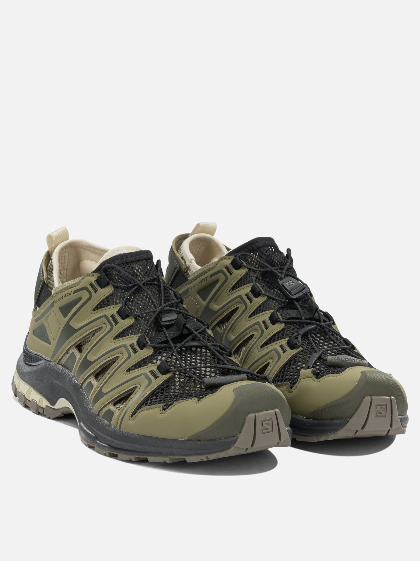 Low top sneakers 100% fabric - 100% rubber  Green - Salomon Men | PDP | VIETTI Online Store | Zoom-Modal_2
