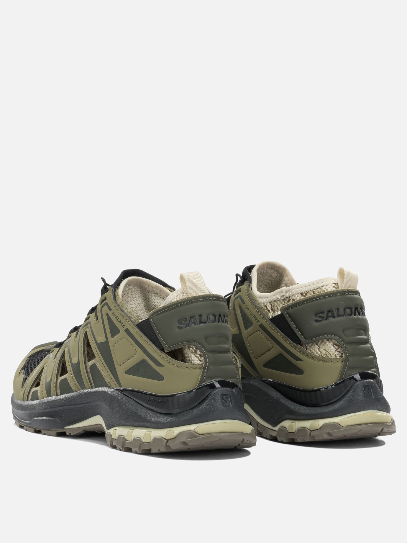 Low top sneakers 100% fabric - 100% rubber  Green - Salomon Men | PDP | VIETTI Online Store | thumbnail_4