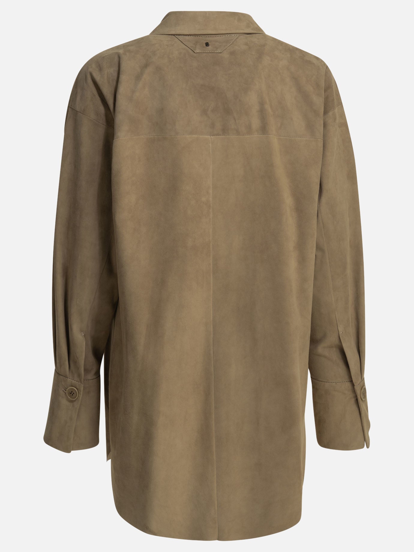 Leather jackets Solid colour  Beige - Salvatore Santoro Women | PDP | VIETTI Online Store | Zoom-Modal_2
