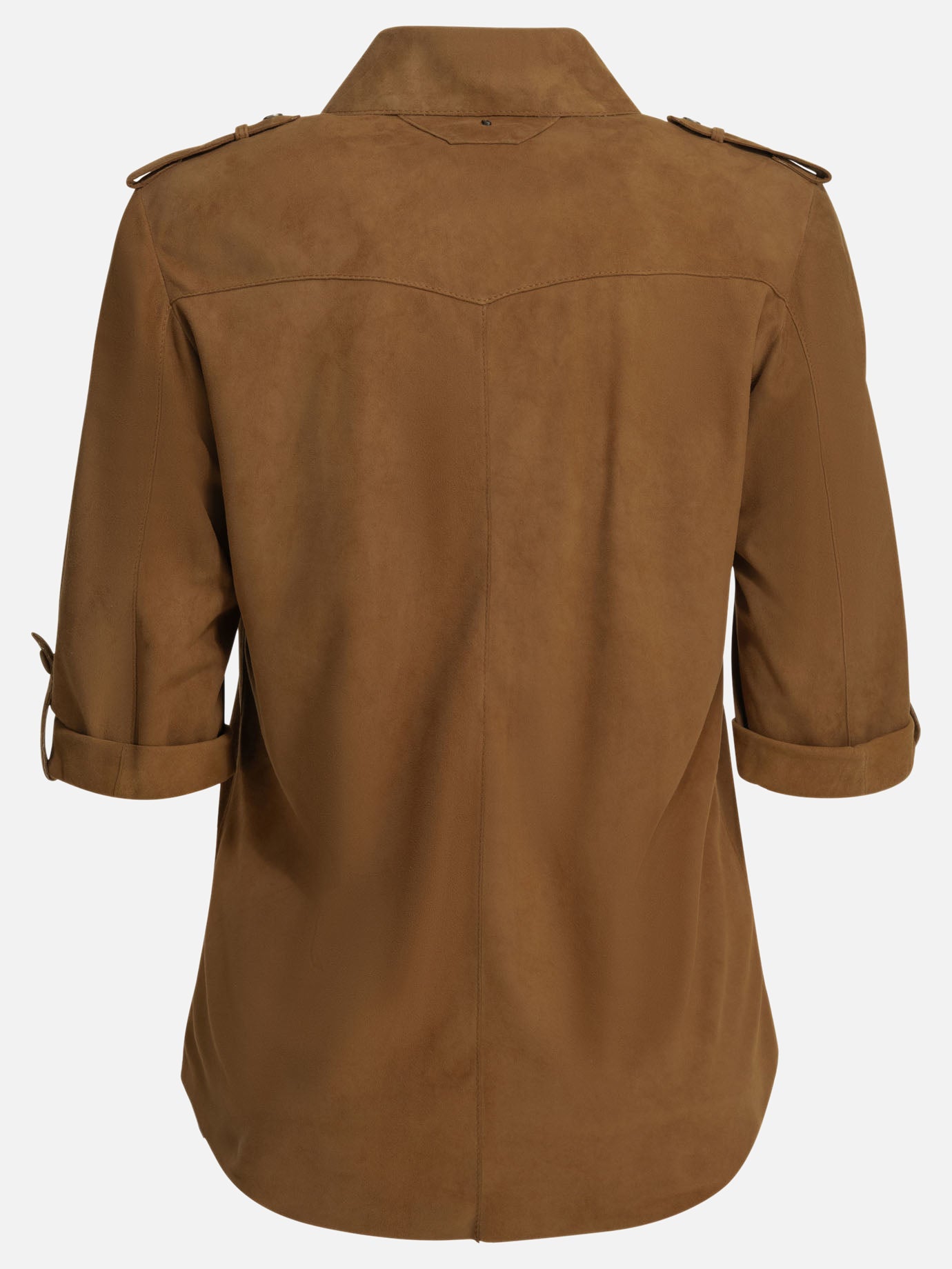 Casual shirts Solid colour  Brown - Salvatore Santoro Women | PDP | VIETTI Online Store | Zoom-Modal_2
