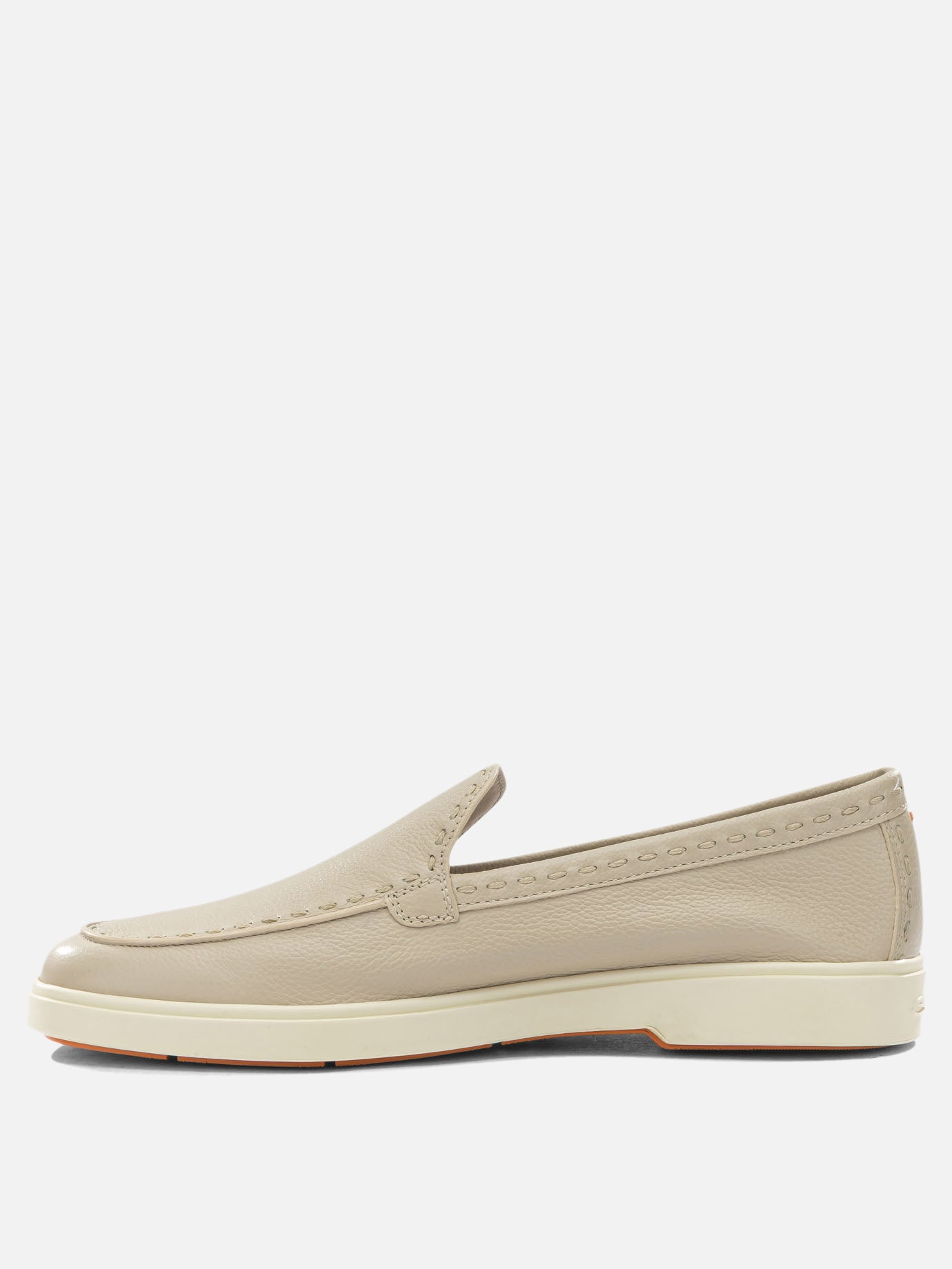 Loafers 100% calf leather - 100% rubber  Pink - Santoni Women | PDP | VIETTI Online Store | thumbnail_3