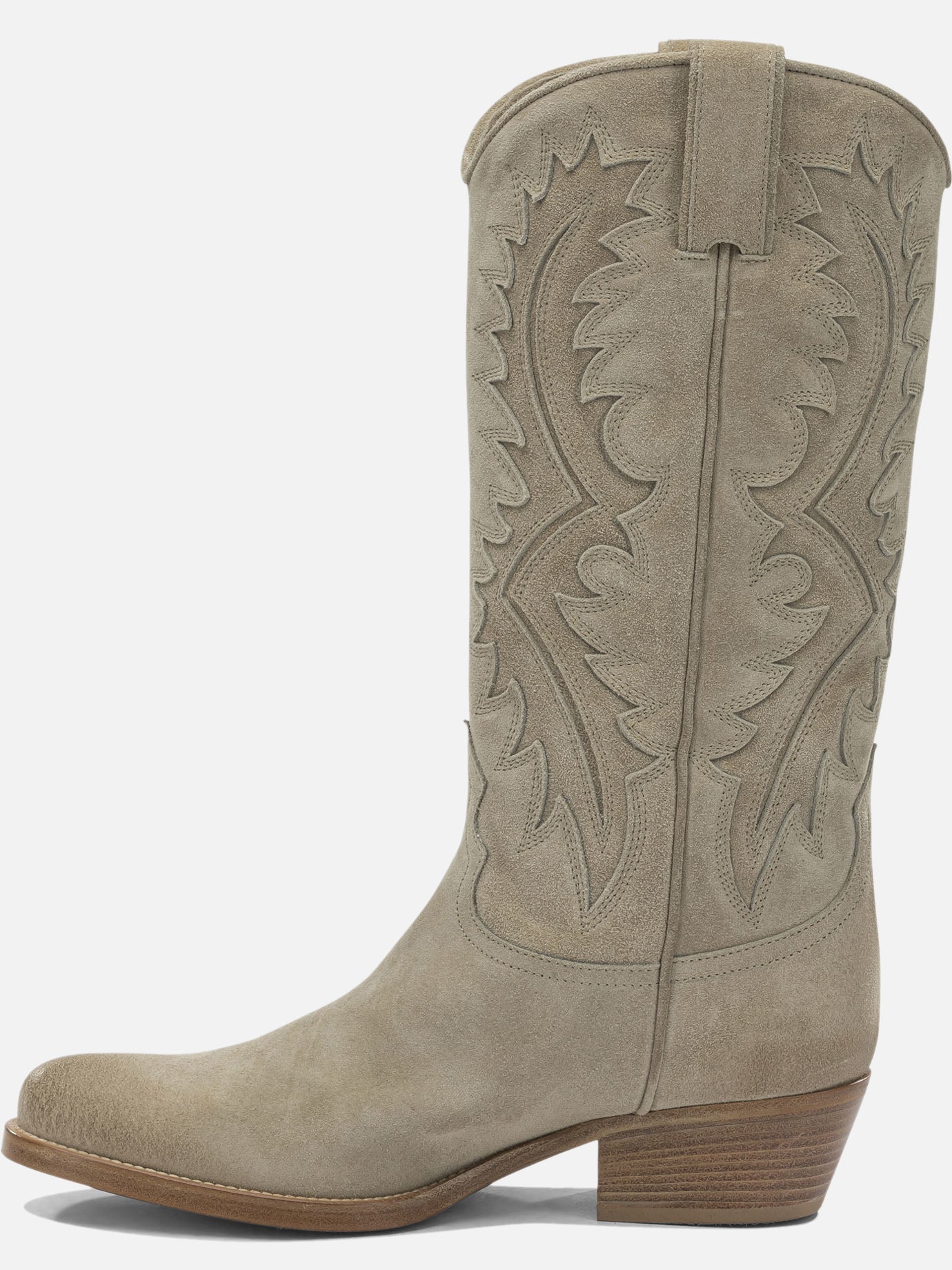 Cowboy 100% suede leather - 100% leather  Beige - Sartore Women | PDP | VIETTI Online Store | thumbnail_3