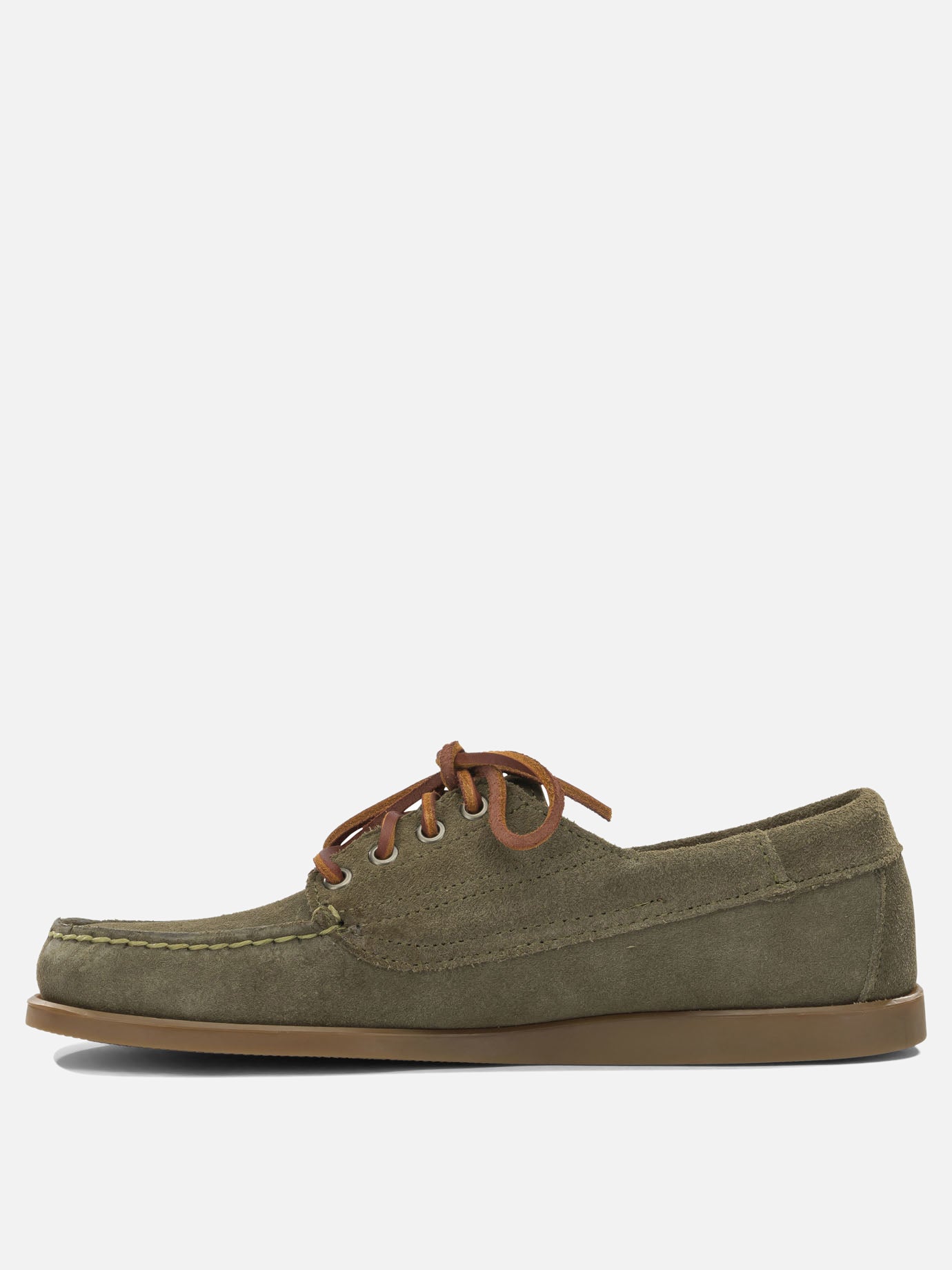 Laced loafers 100% leather - 100% rubber  Green - Sebago Men | PDP | VIETTI Online Store | thumbnail_3