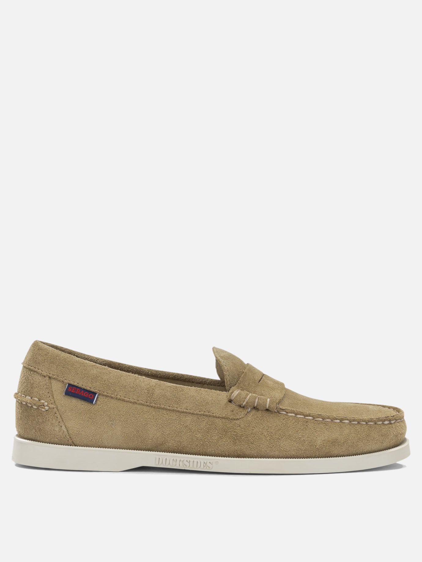 Loafers 100% suede lether - 100% rubber  Beige - Sebago Men | PDP | VIETTI Online Store | Zoom-Modal
