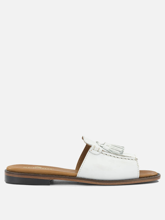 Slides 100% leather - 100% leather  Bianco - Sebago Donna | PLP | VIETTI Online Store 
