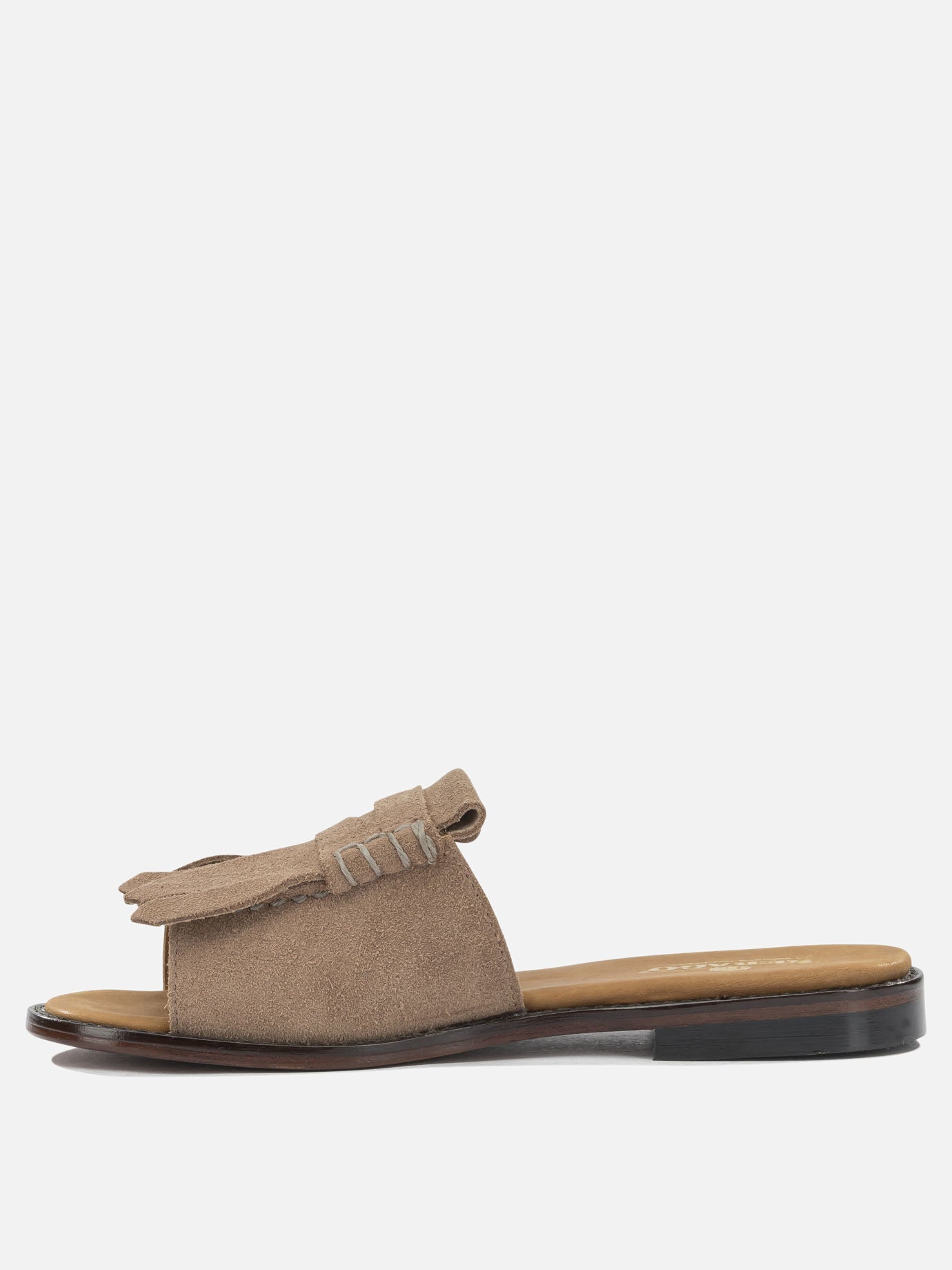 Slides 100% leather - 100% leather  Beige - Sebago Women | PDP | VIETTI Online Store | Zoom-Modal_3
