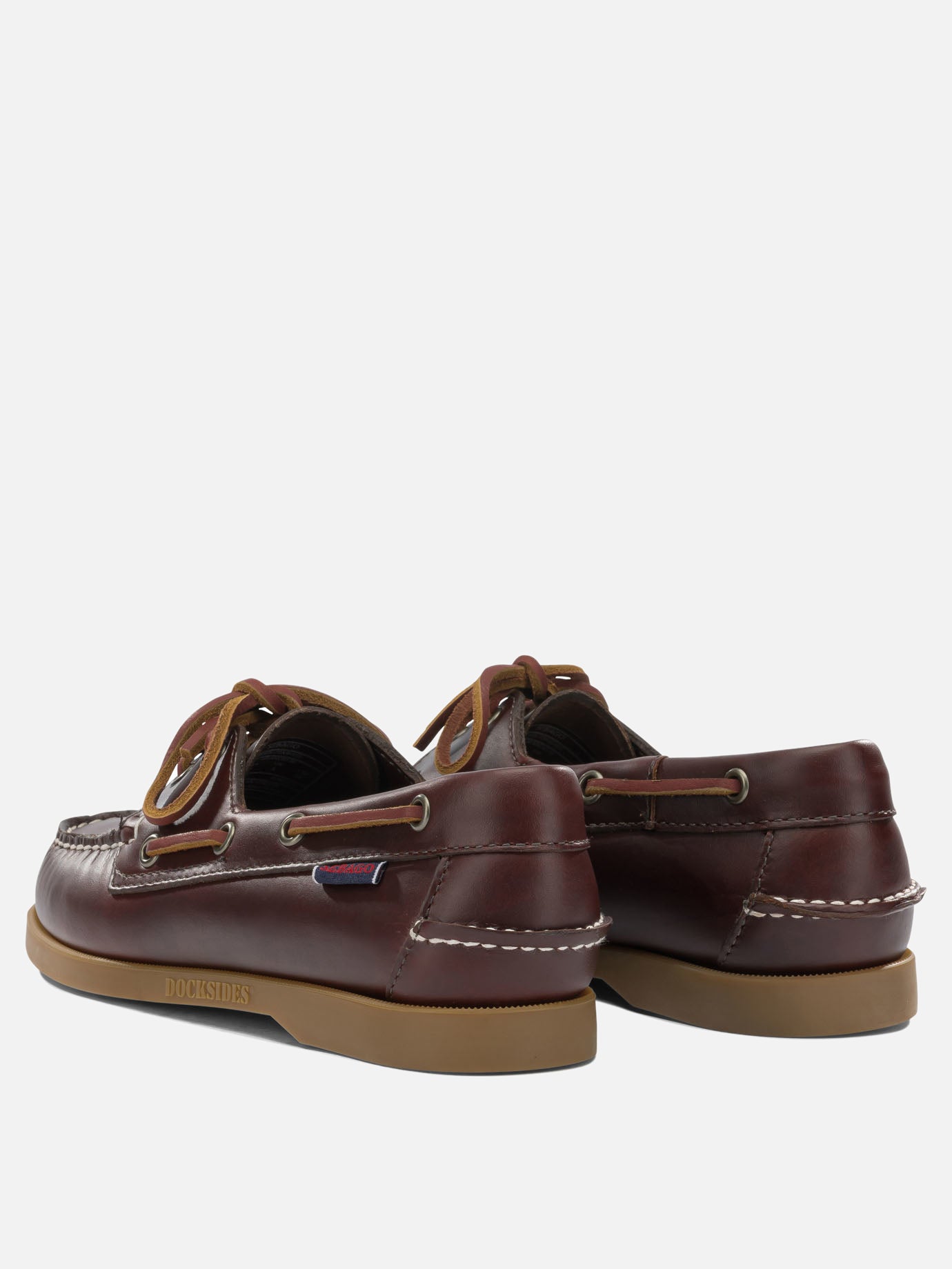 Laced loafers 100% leather - 100% rubber  Brown - Sebago Women | PDP | VIETTI Online Store | Zoom-Modal_4
