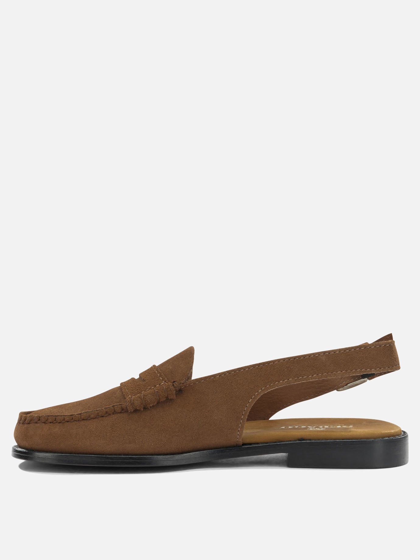 Flat sandals 100% leather - 100% leather  Brown - Sebago Women | PDP | VIETTI Online Store | Zoom-Modal_3
