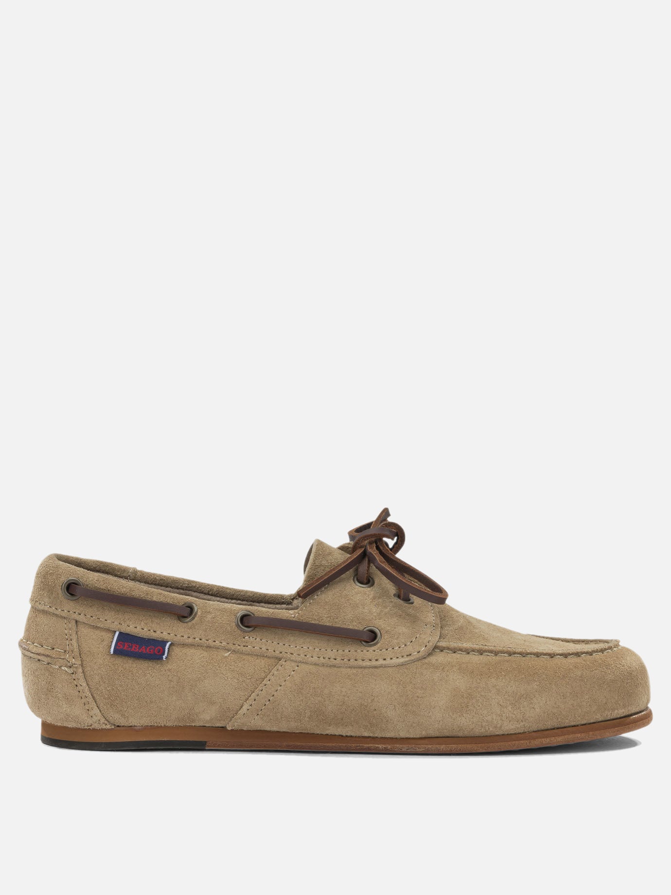 Polacchino stringato da uomo Sebago Tala Mid in pelle martellata marrone chiaro Polacchino stringato da uomo Sebago Tala Mid in pelle martellata marrone chiaro