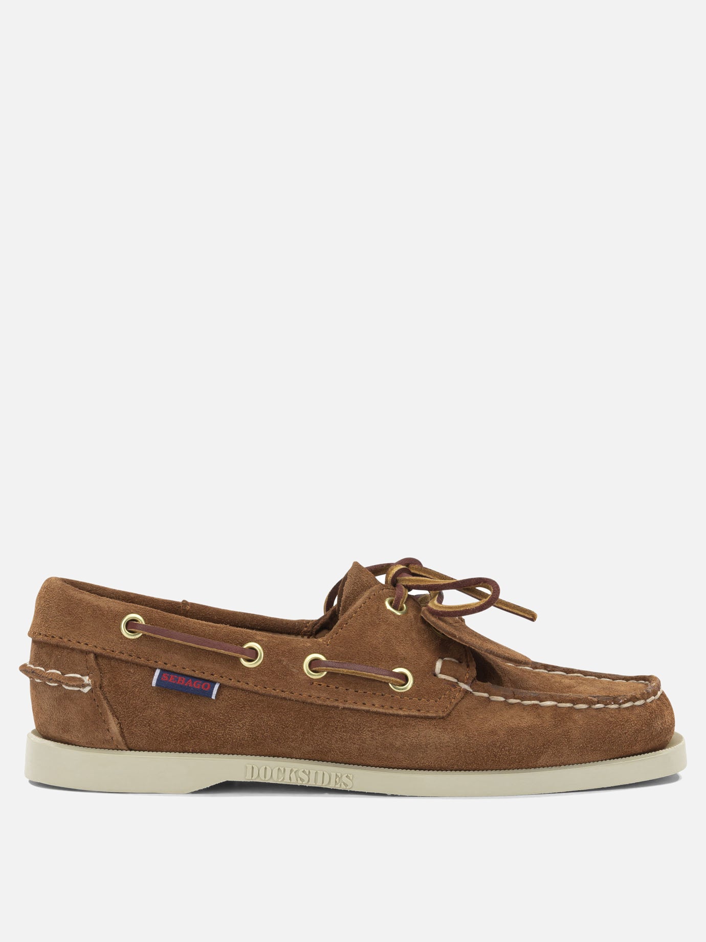 Laced loafers 100% leather - 100% rubber  Brown - Sebago Women | PDP | VIETTI Online Store | Zoom-Modal
