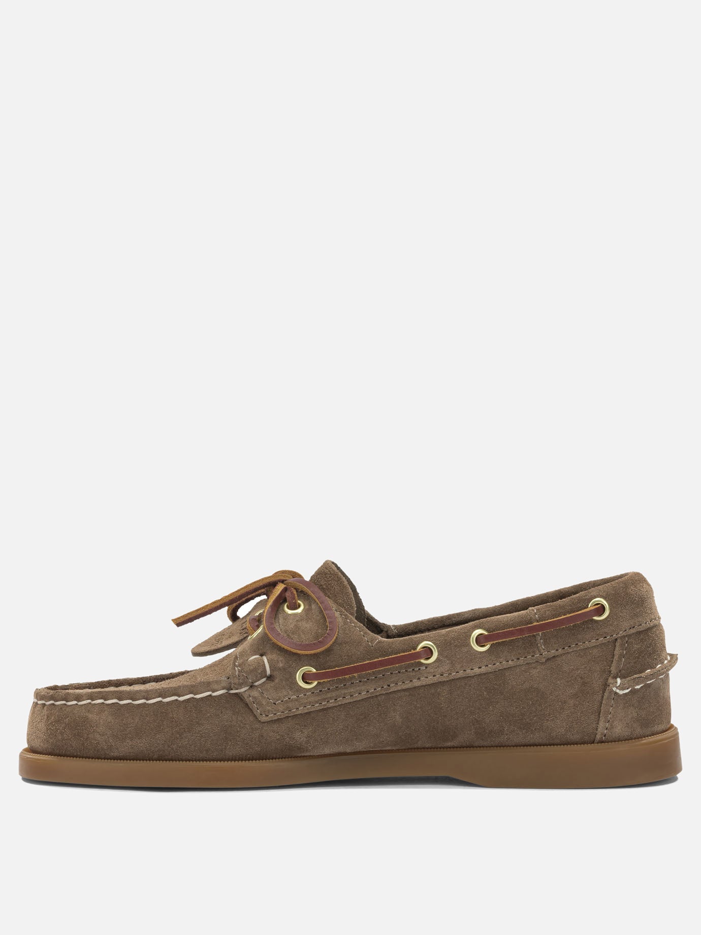 Laced loafers 100% suede - 100% rubber  Brown - Sebago Men | PDP | VIETTI Online Store | Zoom-Modal_3

