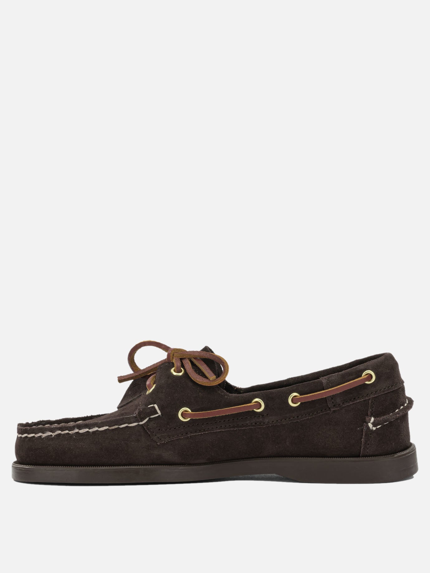 Mocassini stringati 100% suede - 100% rubber  Marrone - Sebago Uomo | PDP | VIETTI Online Store | Zoom-Modal_3
