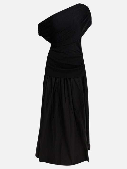 Midi dresses Solid colour  Black - Self-portrait Women | PLP | VIETTI Online Store 

