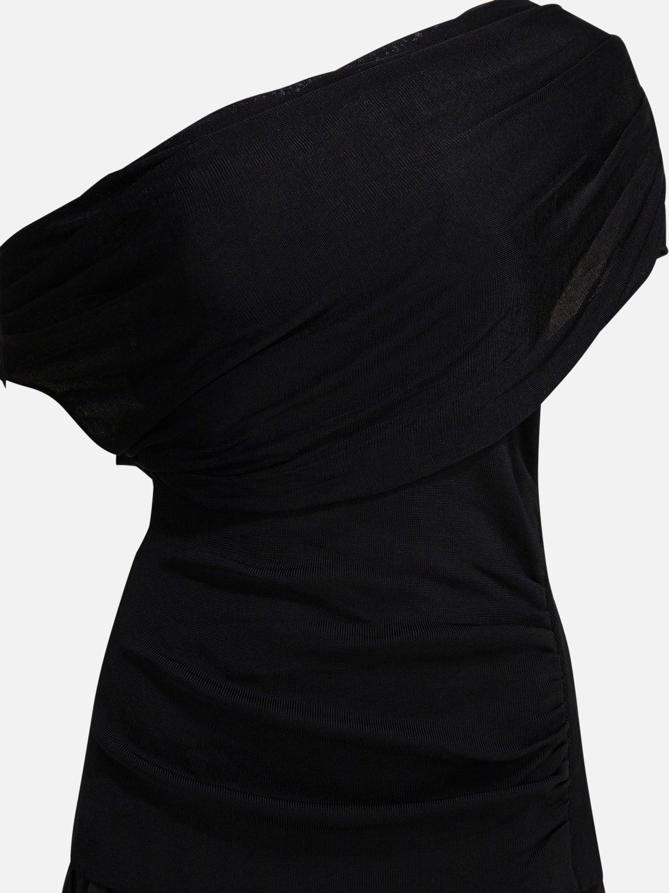 Abiti midi Solid colour  Nero - Self-portrait Donna | PDP | VIETTI Online Store | thumbnail_3