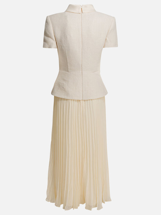 Abiti midi Solid colour  Bianco - Self-portrait Donna | PDP | VIETTI Online Store | 2
