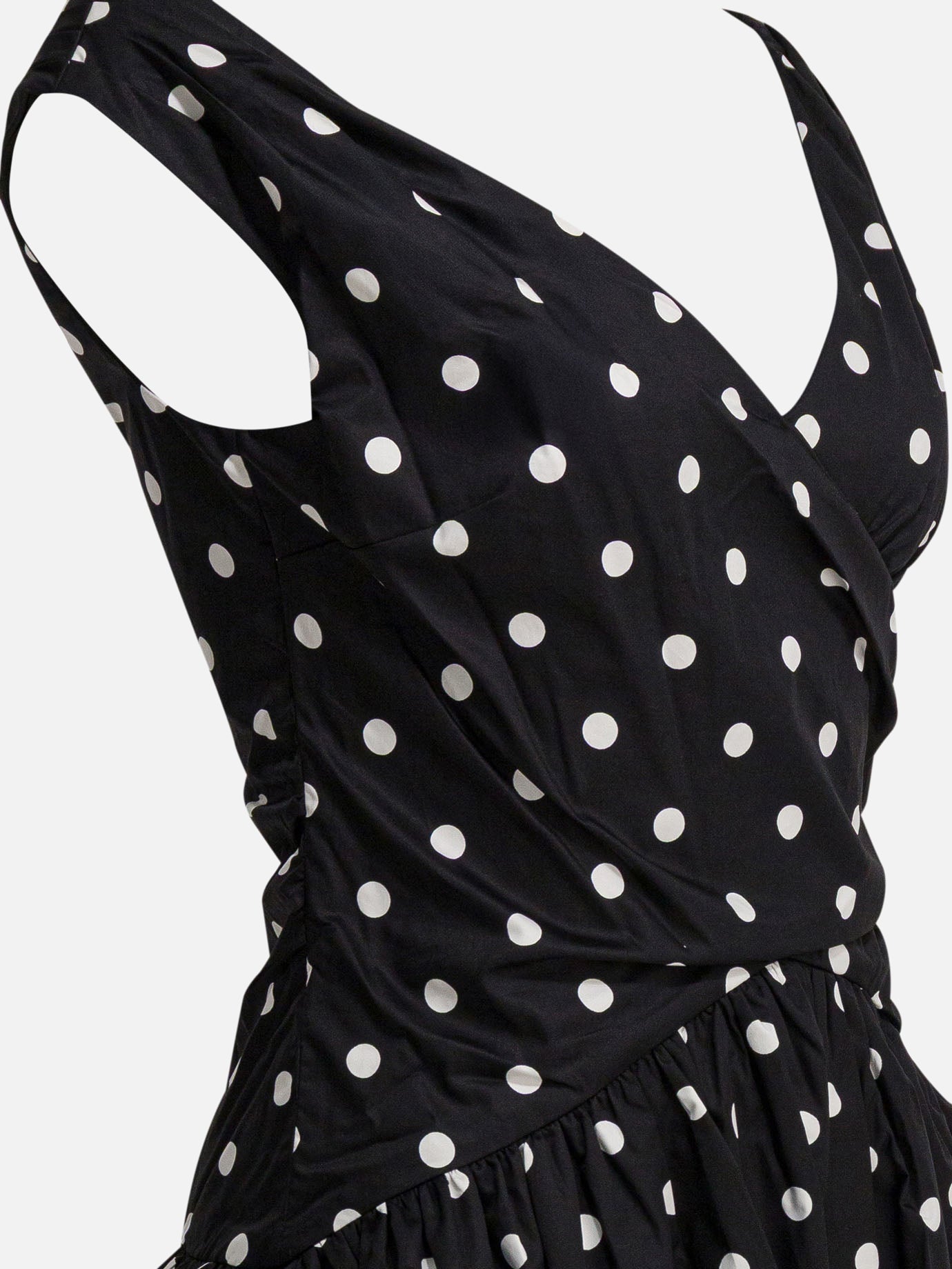 Abiti corti Polka dots  Nero - Self-portrait Donna | PDP | VIETTI Online Store | thumbnail_3