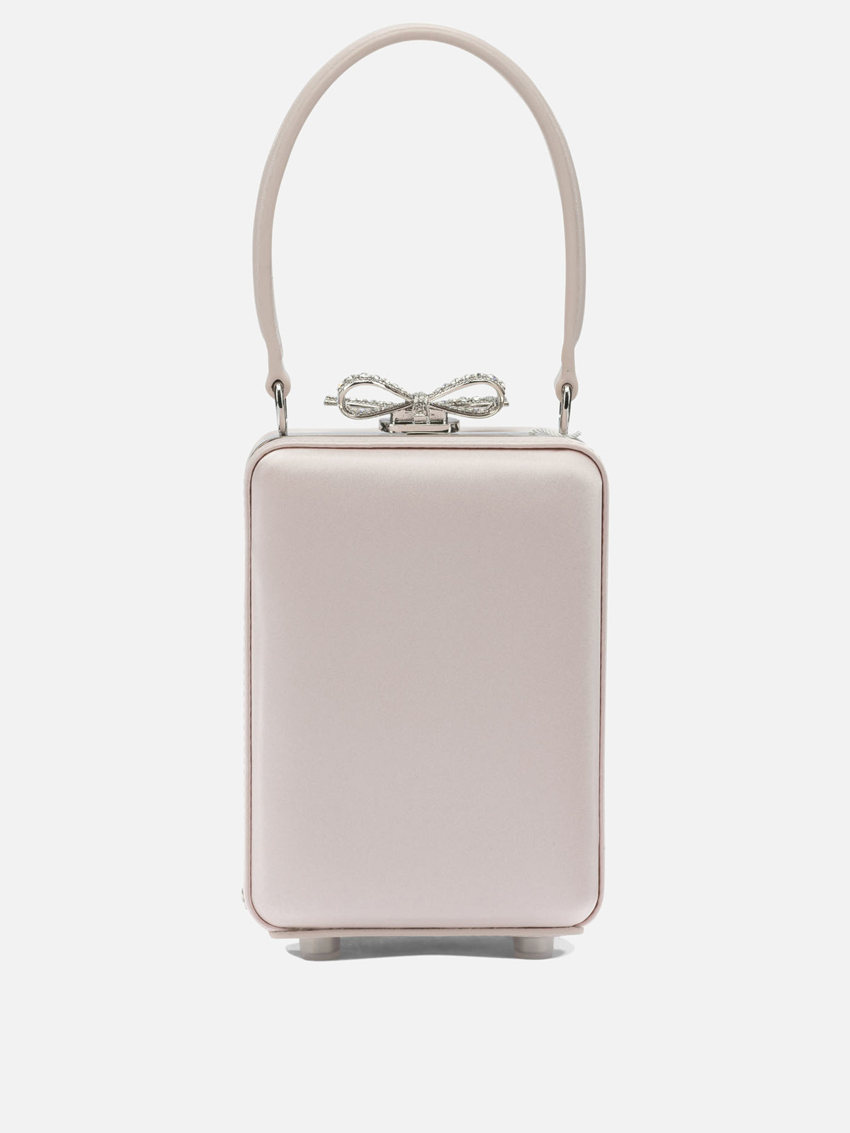 Self-portrait Satin mini handbag Pink