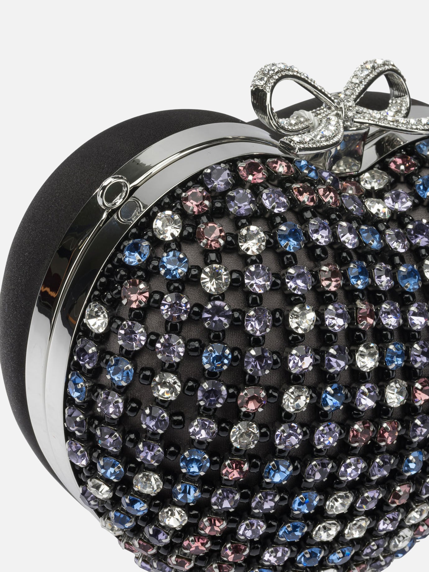Minaudiere 97% polyester 3% elastane  Black - Self-portrait Women | PDP | VIETTI Online Store | thumbnail_6