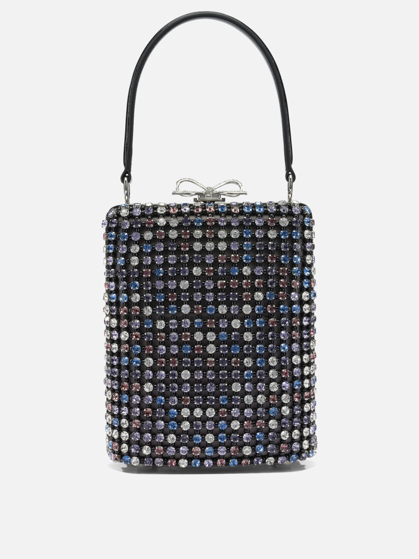 Borse mini 97% polyester 3% elastane  Nero - Self-portrait Donna | PDP | VIETTI Online Store | Zoom-Modal
