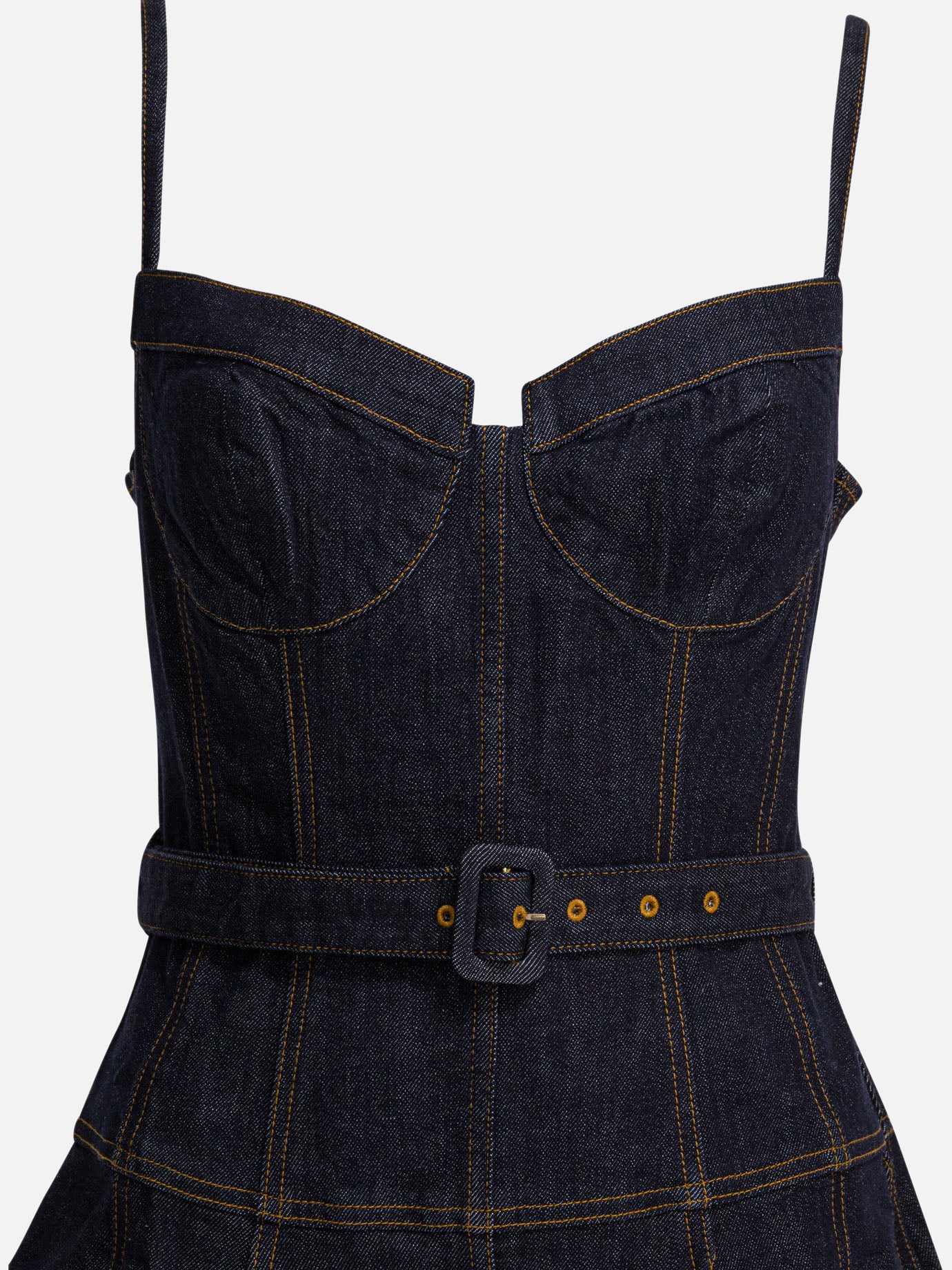 Abiti midi Solid colour  Blu - Self-portrait Donna | PDP | VIETTI Online Store | Zoom-Modal_3
