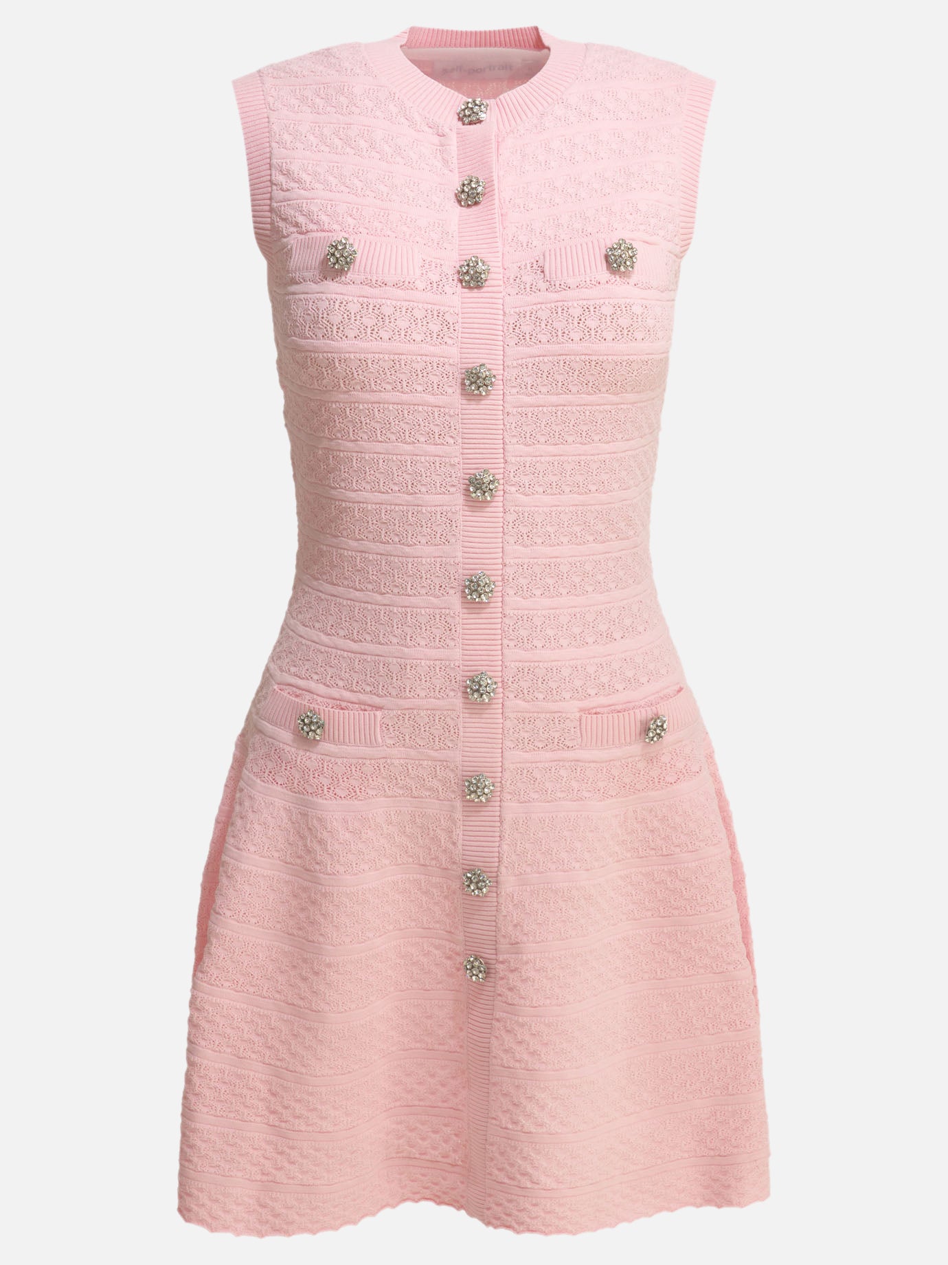 Mini dresses Solid colour  Pink - Self-portrait Women | PDP | VIETTI Online Store | Zoom-Modal
