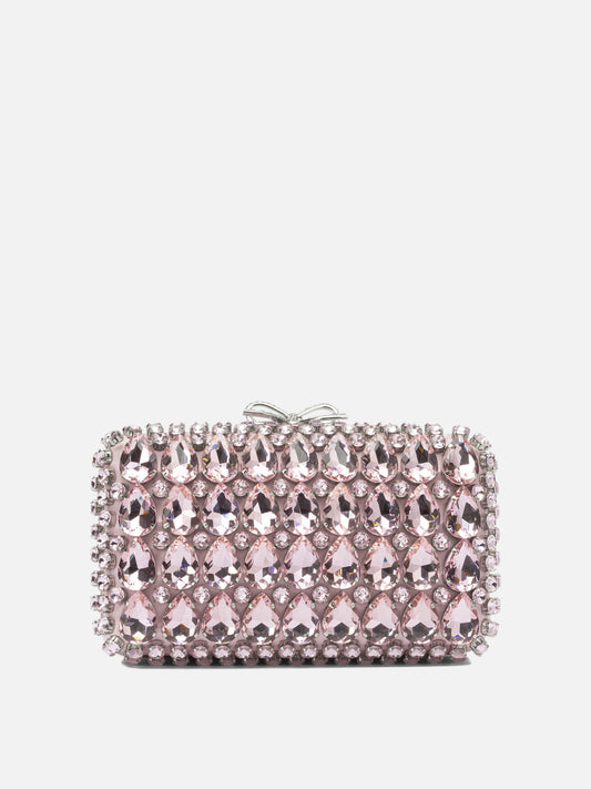 Pouch 100% polyester - Other fabric: 100% glass  Pink - Self-portrait Women | PDP | VIETTI Online Store 
