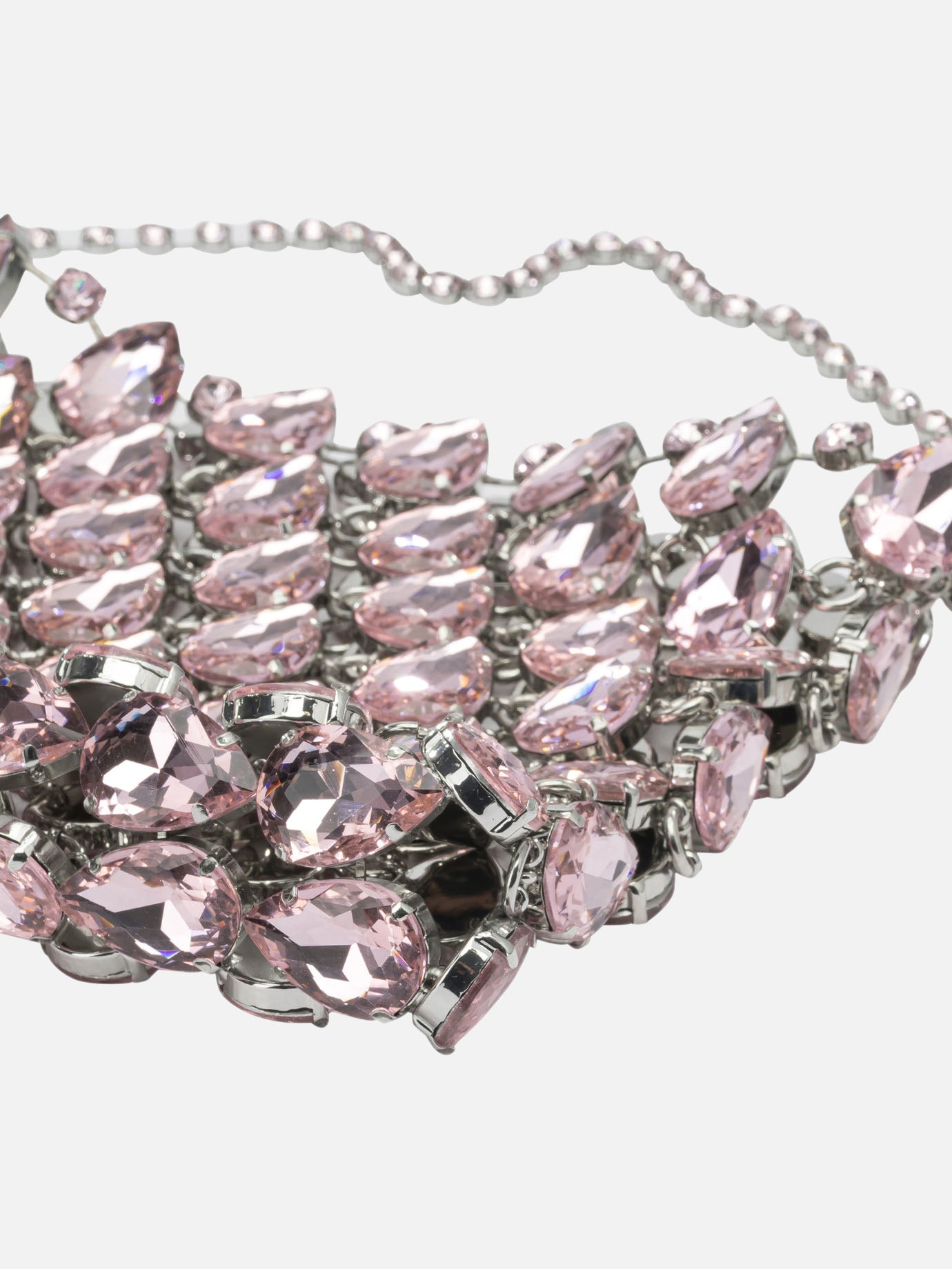 Small bags 100% glass - Lining: 100% polyester  Pink - Self-portrait Women | PDP | VIETTI Online Store | thumbnail_3