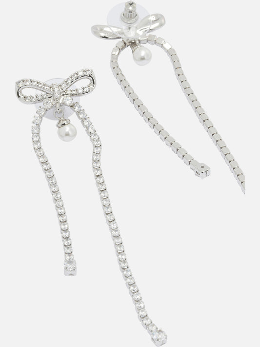 Earrings 100% copper  Silver - Self-portrait Women | PDP | VIETTI Online Store | 2
