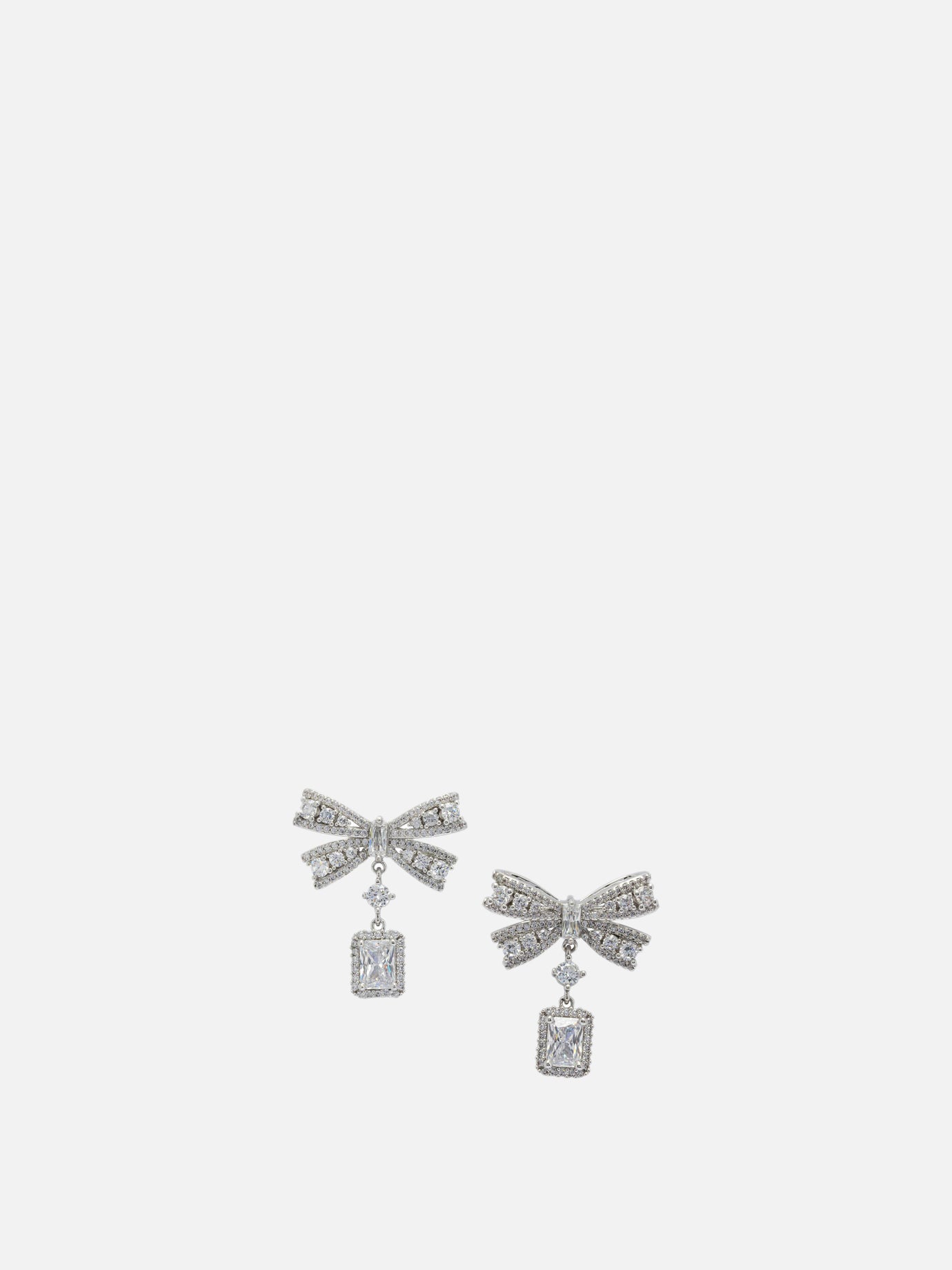 Earrings 100% brass  Silver - Self-portrait Women | PDP | VIETTI Online Store | Zoom-Modal
