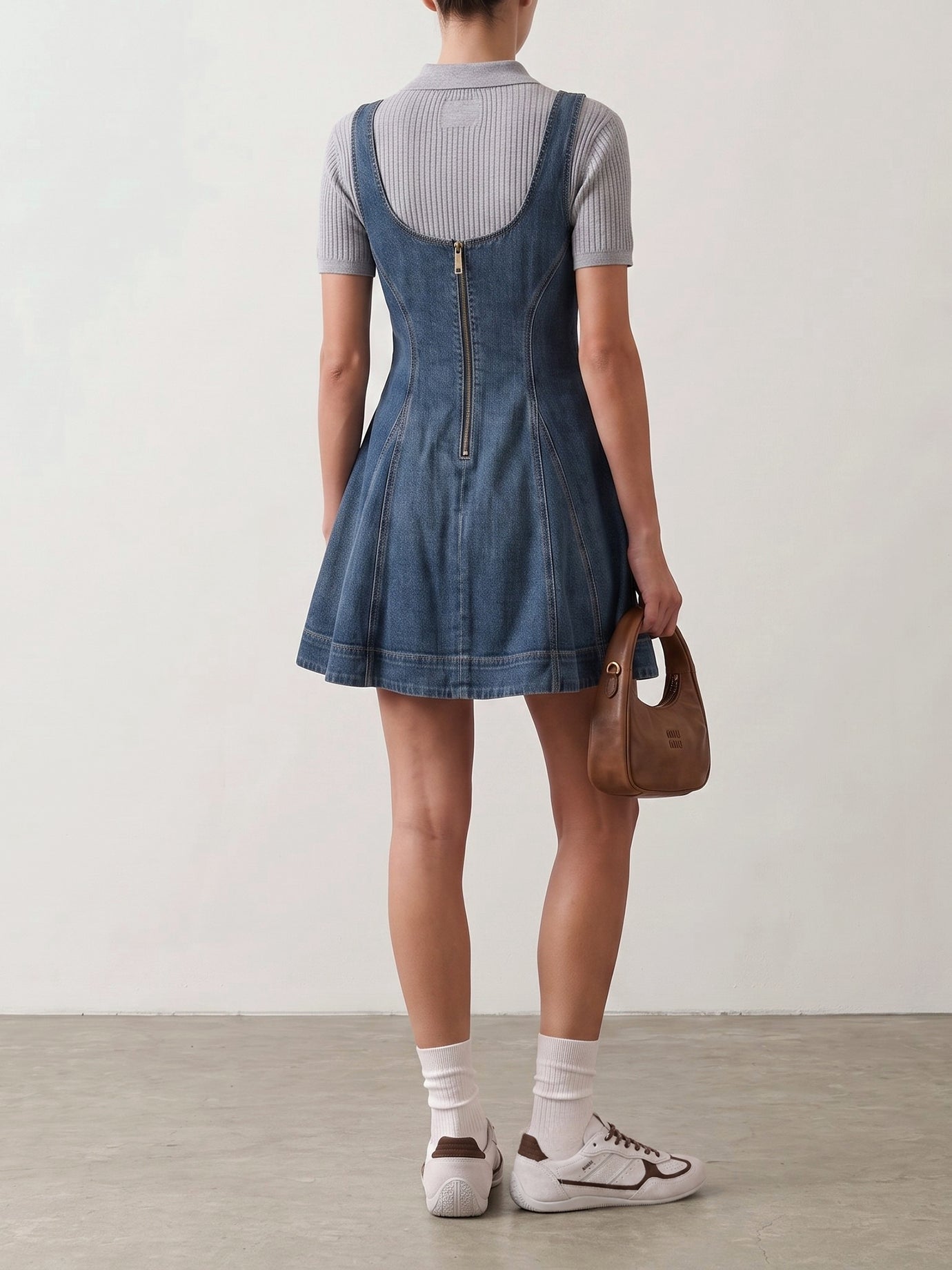 Mini dresses Solid colour  Blue - Self-portrait Women | PDP | VIETTI Online Store | Zoom-Modal_3

