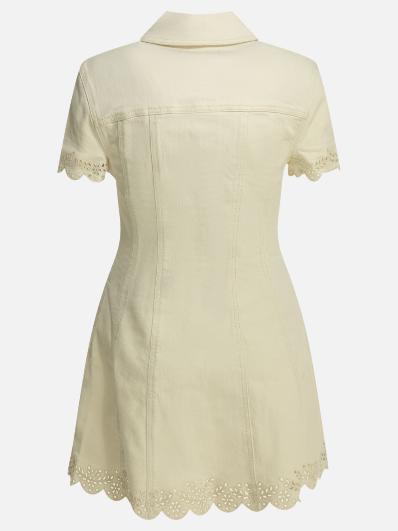 Mini dresses Embroidered  White - Self-portrait Women | PDP | VIETTI Online Store | Zoom-Modal_2
